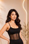 Black Sleeveless Short Dress