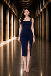 Navy Blue Bodycon Dress
