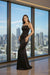 Classic Black Bodycon Maxi Dress – Sleak Square Neck Evening Gown