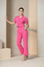 Pink Women Co-ord Set Two Piece Style - GARMENT2FASHION