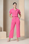Pink Women Co-ord Set Two Piece Style - GARMENT2FASHION